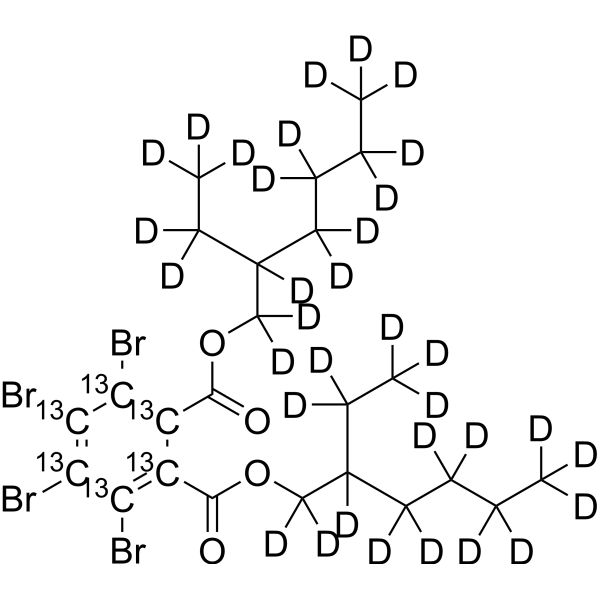 Bis(2-Ethylhexyl)-tetrabromo phthalate-13C6,d34